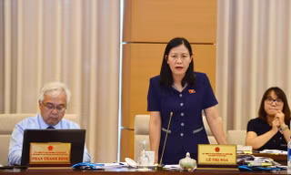 Chủ nhiệm Ủy ban Tư pháp Lê Thị Nga đề nghị tập trung xử lý tham nhũng lớn thông qua lợi ích nhóm, sân sau