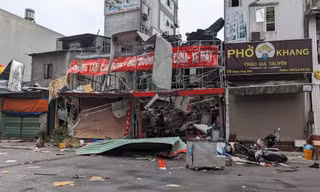 Tin mới vụ nổ lớn ở tiệm sửa xe máy tại Bắc Từ Liêm 