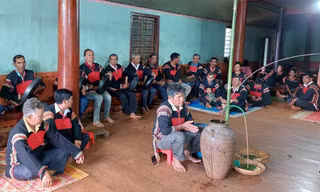 Nét đặc biệt lễ ăn cơm mới của người Êđê 