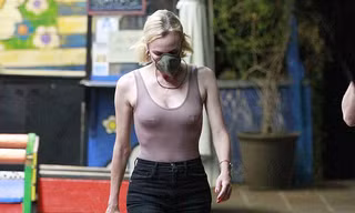 ‘Người đẹp thành Troy’ Diane Kruger mặc bó sát táo bạo ra phố