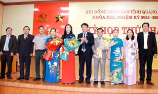 Chủ tịch HĐND và Chủ tịch UBND tỉnh Quảng Ngãi tái đắc cử