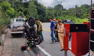 Hiện trường kinh hoàng tai nạn ở bán đảo Sơn Trà khiến một du khách nước ngoài tử vong