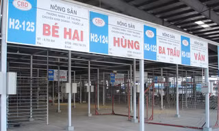Do sức mua giảm, nhiều tiểu thương bỏ chợ (Ảnh chụp tại Chợ đầu mối Bình Điền, TPHCM) Ảnh: Đại Dương
