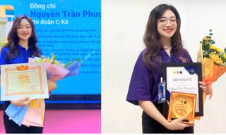 Nữ sinh Học viện Toà án chuẩn 'con nhà người ta' đạt danh hiệu Sinh viên 5 tốt cấp Trung ương
