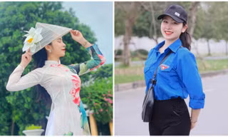 Nữ sinh trường Văn hoá 'đốn tim' với nhan sắc xinh đẹp và loạt thành tích học tập xuất sắc 