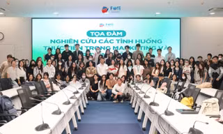 Học Kinh tế và Kinh doanh trong môi trường đối ngoại: Lợi thế chỉ có tại Học viện Ngoại giao