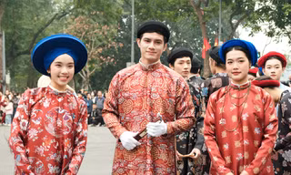 Bách Hoa Bộ Hành: Điểm đến văn hóa cổ phục Việt thu hút hàng trăm bạn trẻ tham gia