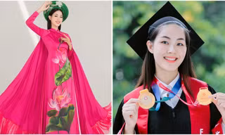 Á hậu 2 Cuộc thi Hoa hậu Áo dài Việt Nam 2022 tốt nghiệp Trường Đại học Ngoại thương với tấm bằng Giỏi 