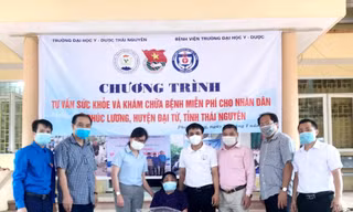 Tháng Bảy tri ân của tuổi trẻ trường Y Dược Thái Nguyên