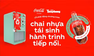 Báo Tiền Phong và Coca-Cola phối hợp tổ chức chương trình 'Chai nhựa tái sinh, hành trình tiếp nối'