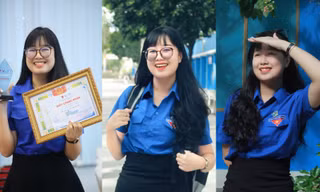 Nữ sinh ‘khăn rằn’ với lý tưởng sống làm đẹp cho đời qua hoạt động vì cộng đồng
