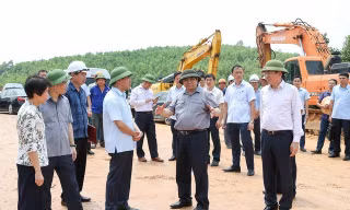Thủ tướng kiểm tra, đôn đốc dự án cao tốc chiến lược của Tuyên Quang – Phú Thọ