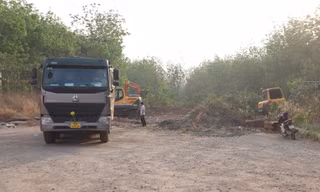 Một nông dân ở TP Đồng Xoài hiến gần 5.000m2 đất để làm đường