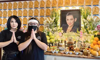 Lễ cúng 100 ngày ca sĩ Phi Nhung tại Mỹ, Mạnh Quỳnh thông báo vắng mặt vì một lý do