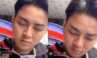Hoài Lâm ngủ gật trên livestream, nói năng lan man khiến fan lo lắng