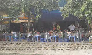 Tái ô nhiễm hồ Đầm Tròn