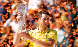 John Isner có được danh hiệu lớn nhất trong sự nghiệp.