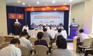 Quang cảnh hội thảo “Bảo vệ quyền lợi của người mua nhà”