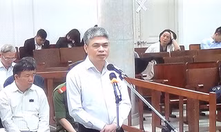 Bị cáo Nguyễn Xuân Sơn - nguyên TGĐ OJB sau giữ chức Phó TGĐ PVN.
