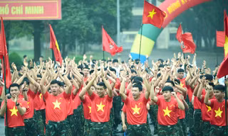Tuổi trẻ Lục quân 1 ghi dấu ấn với màn nhảy dân vũ sôi động