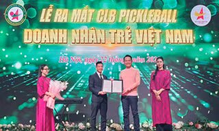 Ra mắt câu lạc bộ Pickleball Doanh nhân trẻ Việt Nam