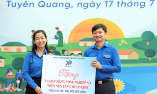 Bí thư T.Ư Đoàn Nguyễn Minh Triết: Cơ hội cho tuổi trẻ khẳng định quyết tâm dựng xây quê hương