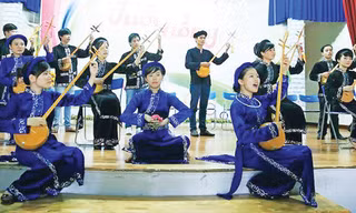 CLB biểu diễn trong Liên hoan Giai điệu Lạc hồng năm 2013.