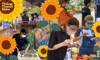 Tháng Thanh Niên: Đại học KHXH&NV TP.HCM tân trang vườn học tập, ra mắt đội chống COVID-19