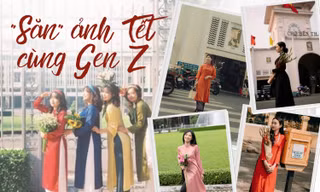 Gen Z xuống phố "săn" ảnh Tết Quý Mão với những địa điểm "quen mà lạ" tại TP.HCM