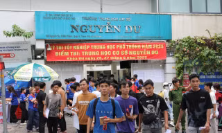 Hơn 1,16 triệu thí sinh cả nước có mặt làm thủ tục dự thi tốt nghiệp THPT 2025