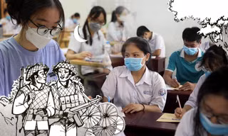 Đề thi môn Văn vào lớp 10 Hà Nội: Câu hỏi về tác phẩm "Đồng chí" chiếm tới 6 điểm!