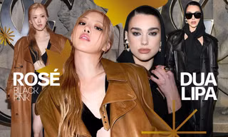 Công thức phối đồ thời thượng của Rosé BLACKPINK và Dua Lipa tại show YSL