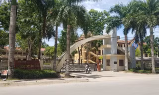 Trường PTTH Nông Cống I. Ảnh CTV