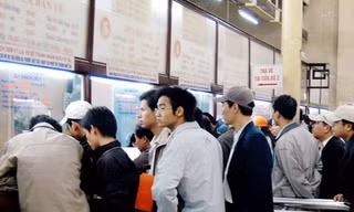 Vé tàu Tết Hà Nội tăng giá cao nhất tới 39%