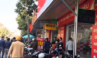 Thanh niên táo tợn mang dao đi cướp tiệm vàng giữa ban ngày ở Hải Phòng