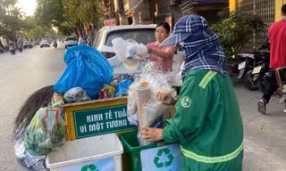 Hải Phòng: Hàng trăm tổ dân phố kiểu mẫu phân loại rác thải tại nguồn