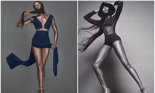 Sức quyến rũ mê hoặc của 'báo đen' Naomi Campbell 
