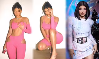 Em út tỉ phú nhà Kardashian mặc bó sát tôn đường cong 'đồng hồ cát'