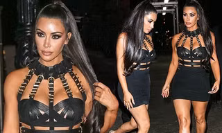 Kim ‘siêu vòng ba’ mặc bó sát hậu tiệc Met Gala 2018