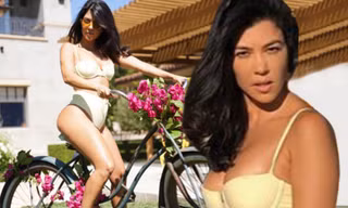 Chị cả nhà Kardashian diện bikini thả dáng bên bể bơi tại nhà như resort