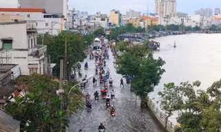 Cảnh báo thời gian xuất hiện triều cường ở TPHCM những ngày tới