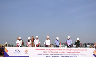 Khởi công hạng mục đặc biệt của tuyến metro Bến Thành - Suối Tiên