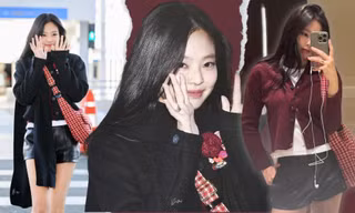 Jennie diện trang phục hơn nửa tỷ đồng ra sân bay tới dự Paris Fashion Week