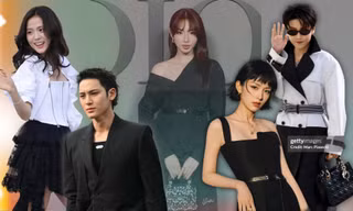 Jisoo BLACKPINK, Mingyu SEVENTEEN gây sốt, Thùy Tiên được chú ý tại show Dior