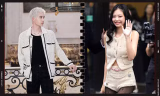 Jennie BLACKPINK lăng xê mốt double-belt, Vương Nhất Bác tựa hoàng tử tại show CHANEL