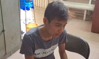 CSGT truy bắt hai tên cướp tuổi teen