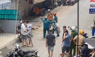 Người đàn ông nghi 'ngáo đá' phóng hỏa đốt nhà ở TPHCM 