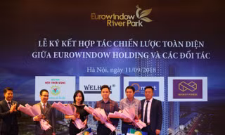 Ký kết hợp tác chiến lược toàn diện dự án Eurowindow River Park