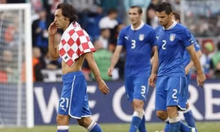 Croatia kiên cường cầm hòa Italia