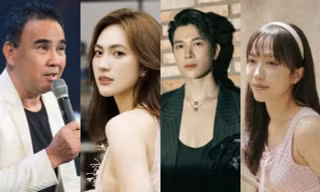 Cuộc ‘đối đầu’ gay cấn giữa Quyền Linh, Thái Hòa, Phương Anh Đào và Tuấn Trần, Anh Tú, Diệu Nhi tại 'Cánh diều Vàng'